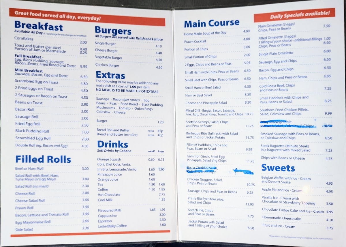Motorgrill Menu - Image 2